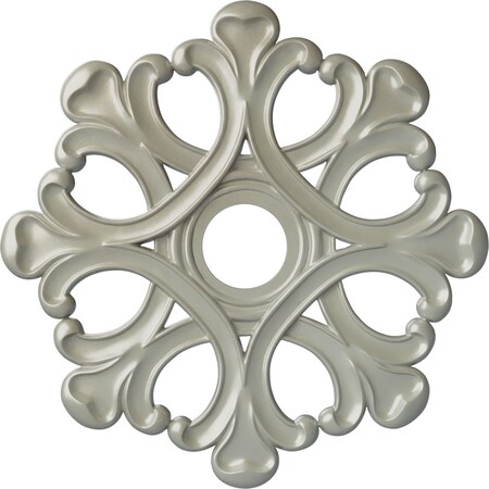 Ekena Millwork Angel Ceiling Medallion (Fits Canopies up to 4 3/8"), 20 7/8"OD x 3 5/8"ID x 1"P, Flash Copper CM20ANFCS